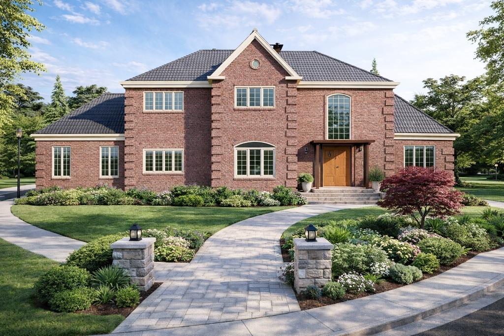 Residential Exterior — Garden View
