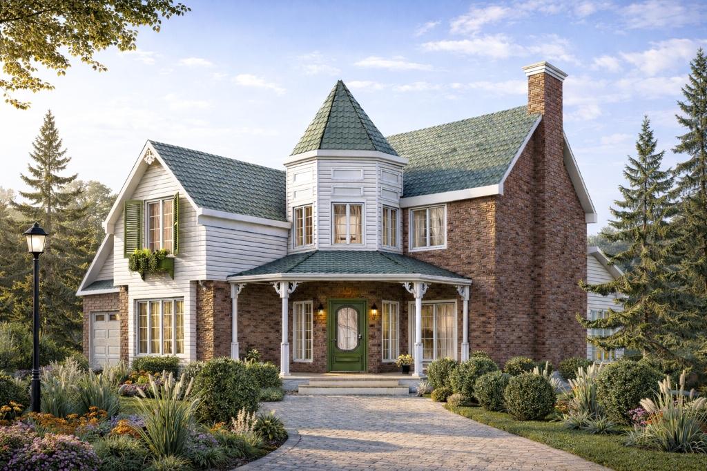 Residential Exterior — Side Facade