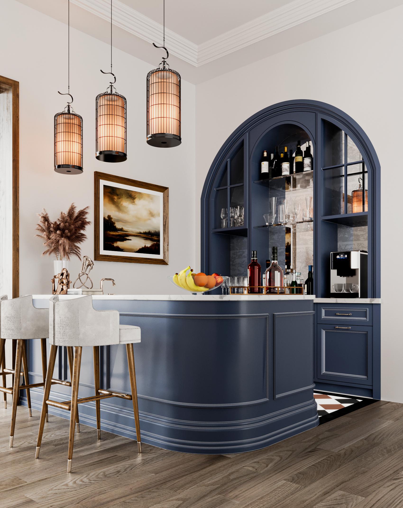 Residential Bar — Lounge View