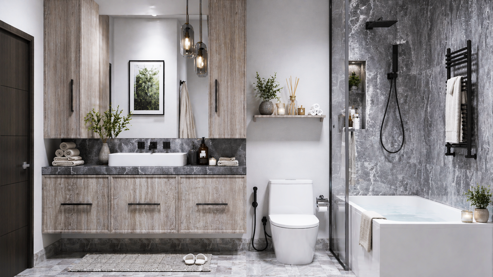 Residential Bathroom — Spa Retreat